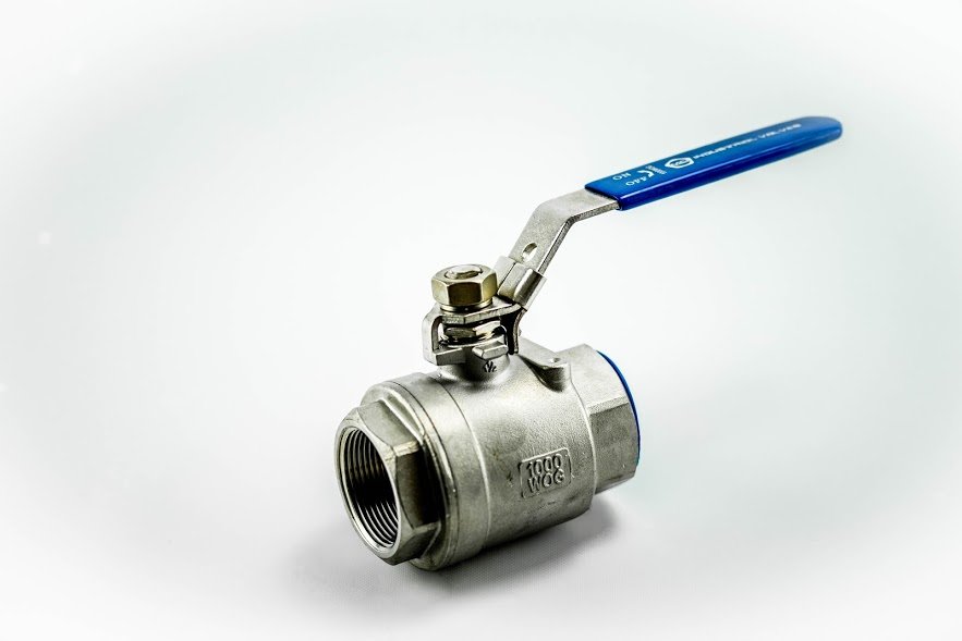 Valvula acero acero inoxidable 1000 wog 2pc